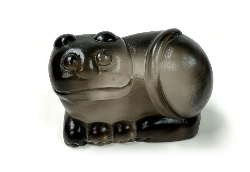 琉璃墨玉貓(藍黃/黑)